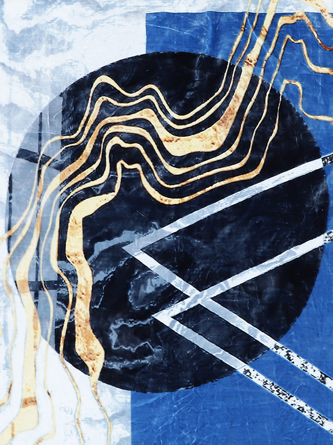 Printed Single Bed 951 GSM Blanket Haze 3 Ply (Weight 3.35 kg)