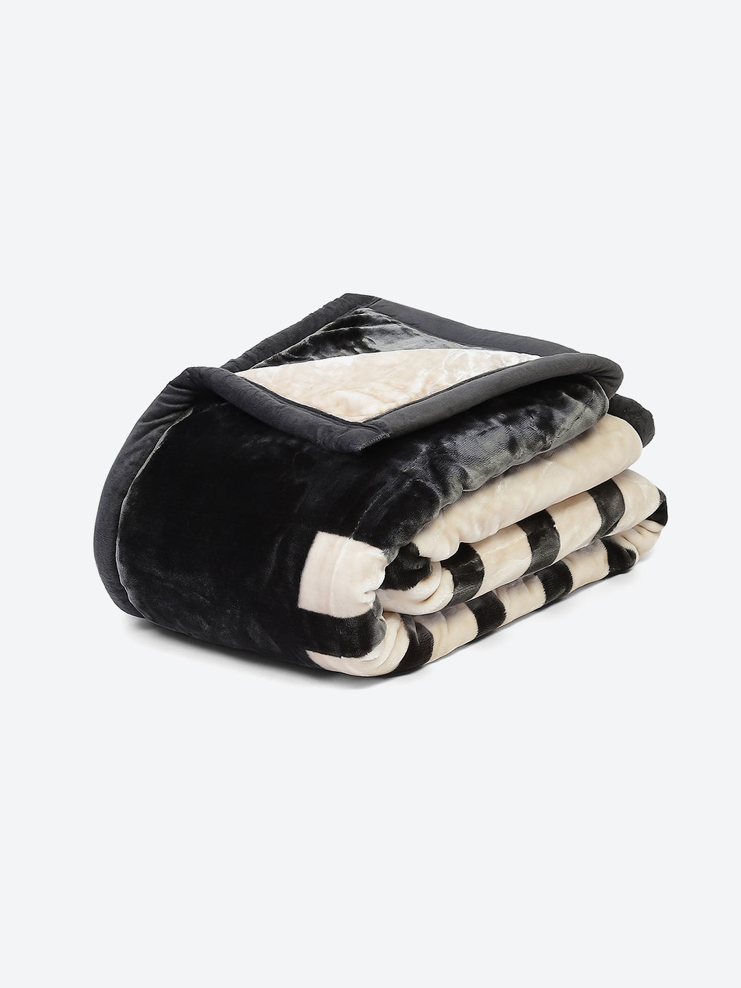 Printed Single Bed 951 GSM Blanket Haze 3 Ply (Weight 3.35 kg)