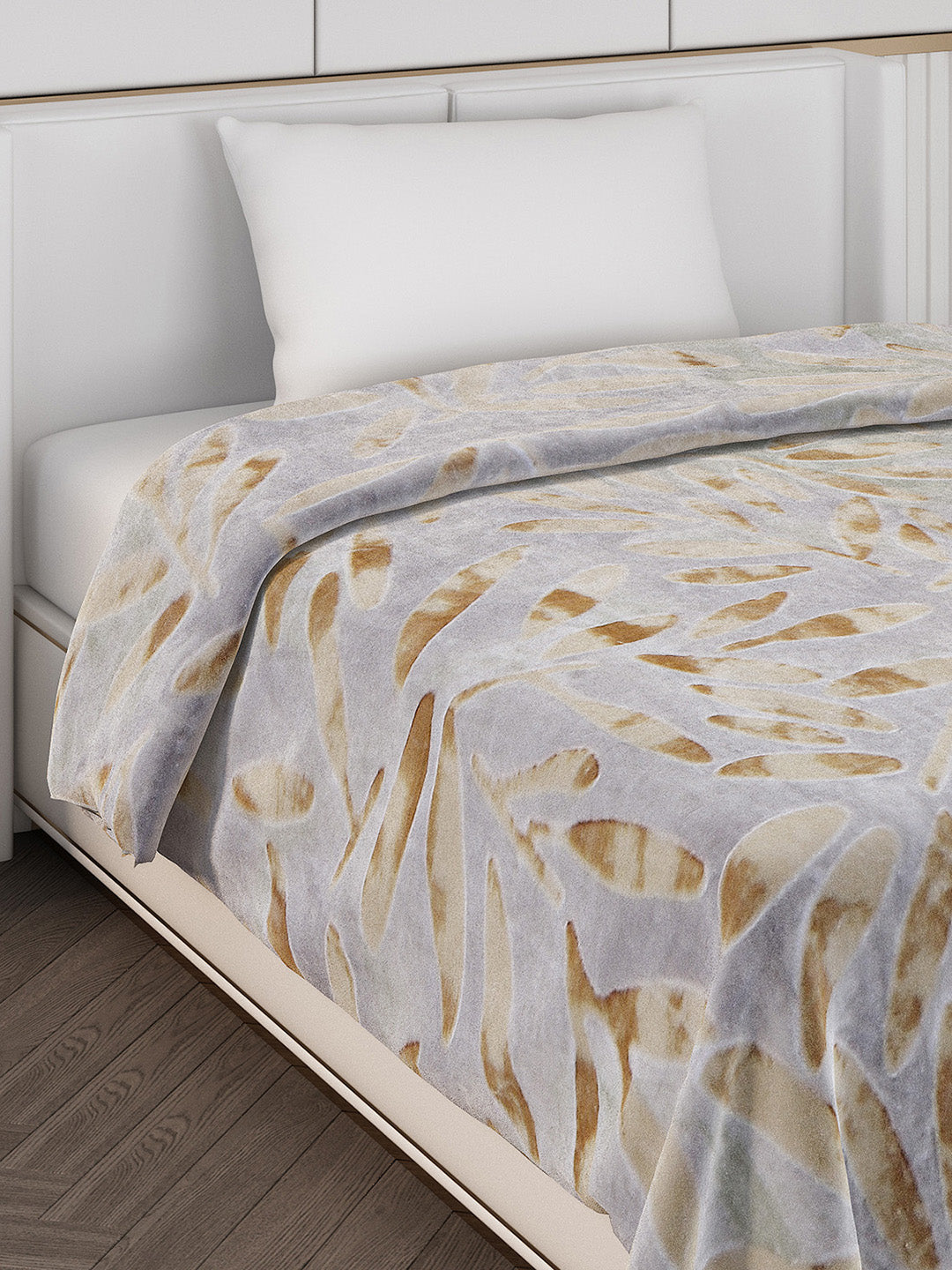 Printed Single Bed 710 GSM Blanket Ignis 2 Ply (Weight 2.5 kg)