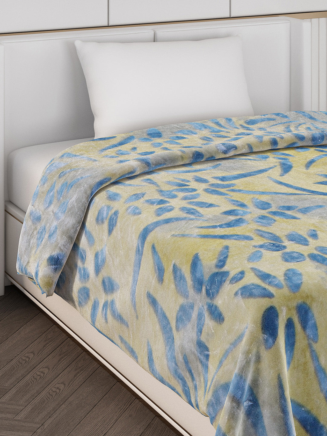 Printed Single Bed 710 GSM Blanket Ignis 2 Ply (Weight 2.5 kg)