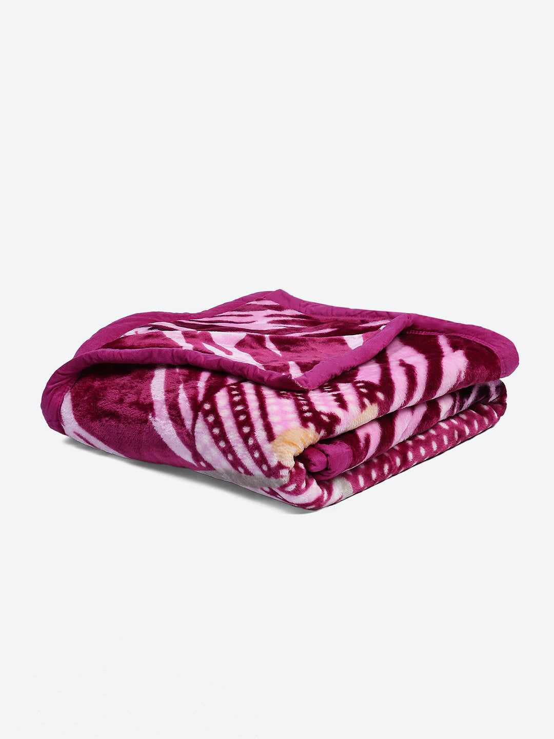 Printed Single Bed Blanket for Mild Winter -1 Ply