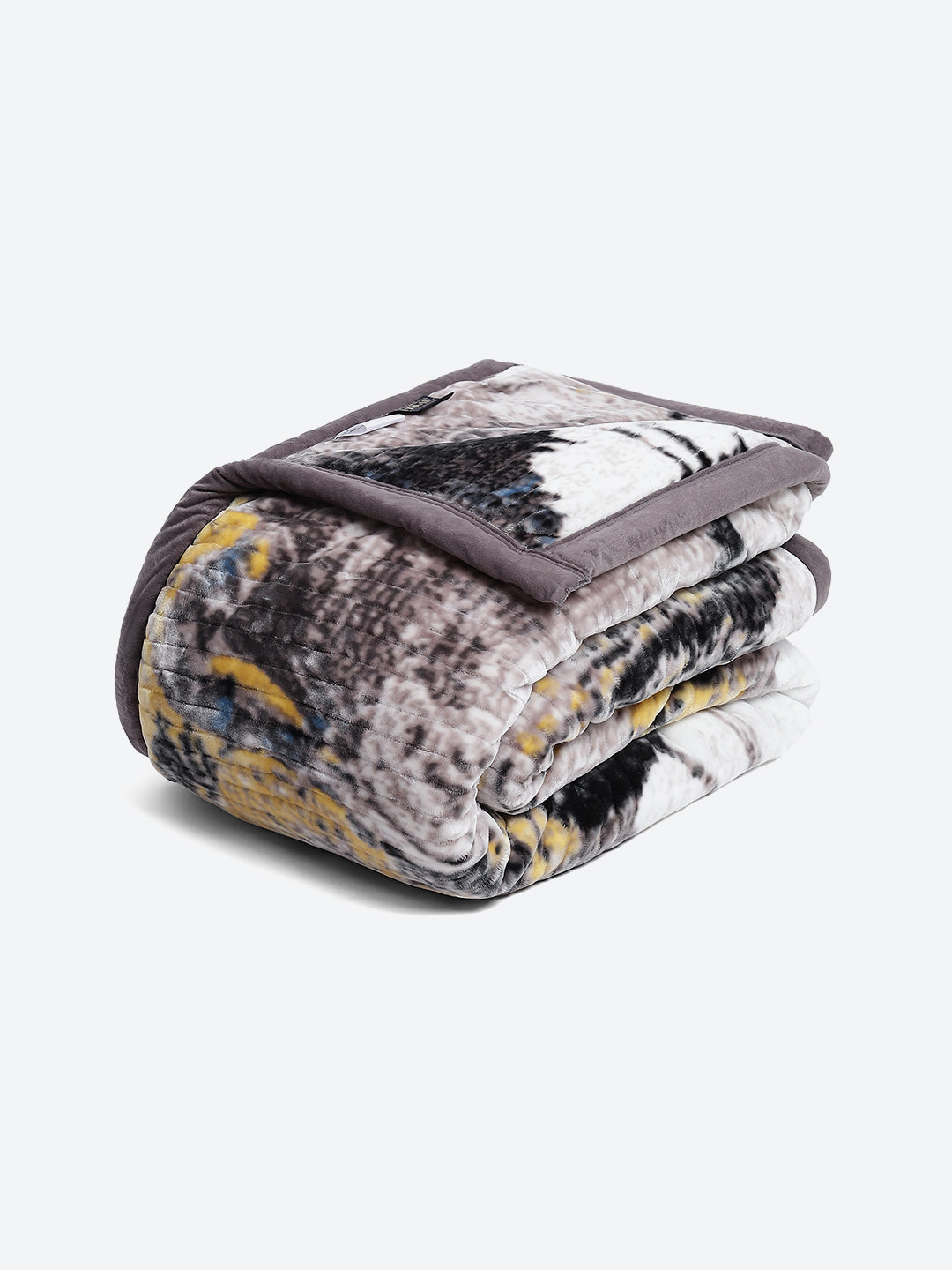 Printed Single Bed 965 GSM Blanket Marco 3 Ply (Weight 3.4 kg)