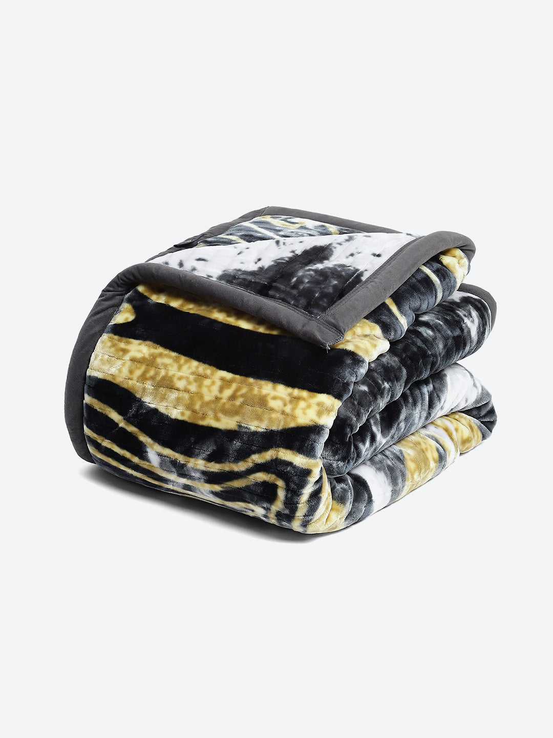 Printed Single Bed 965 GSM Blanket Marco 3 Ply (Weight 3.4 kg)