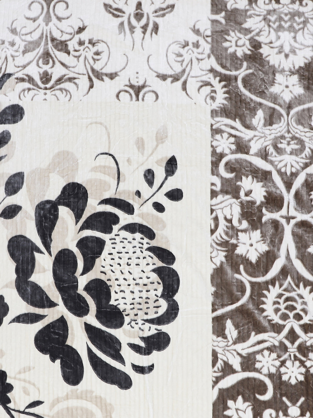 Printed Double Bed Blanket for Heavy Winter -3 Ply