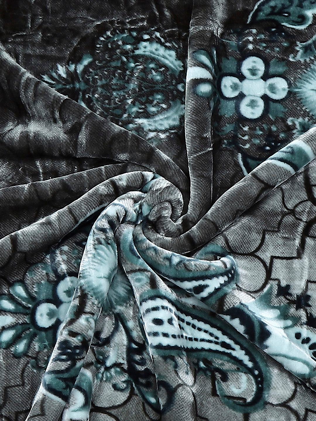 Printed Double Bed Reversible Blanket 2 Ply, 871 GSM, 4.6 kg (Moonvalley)