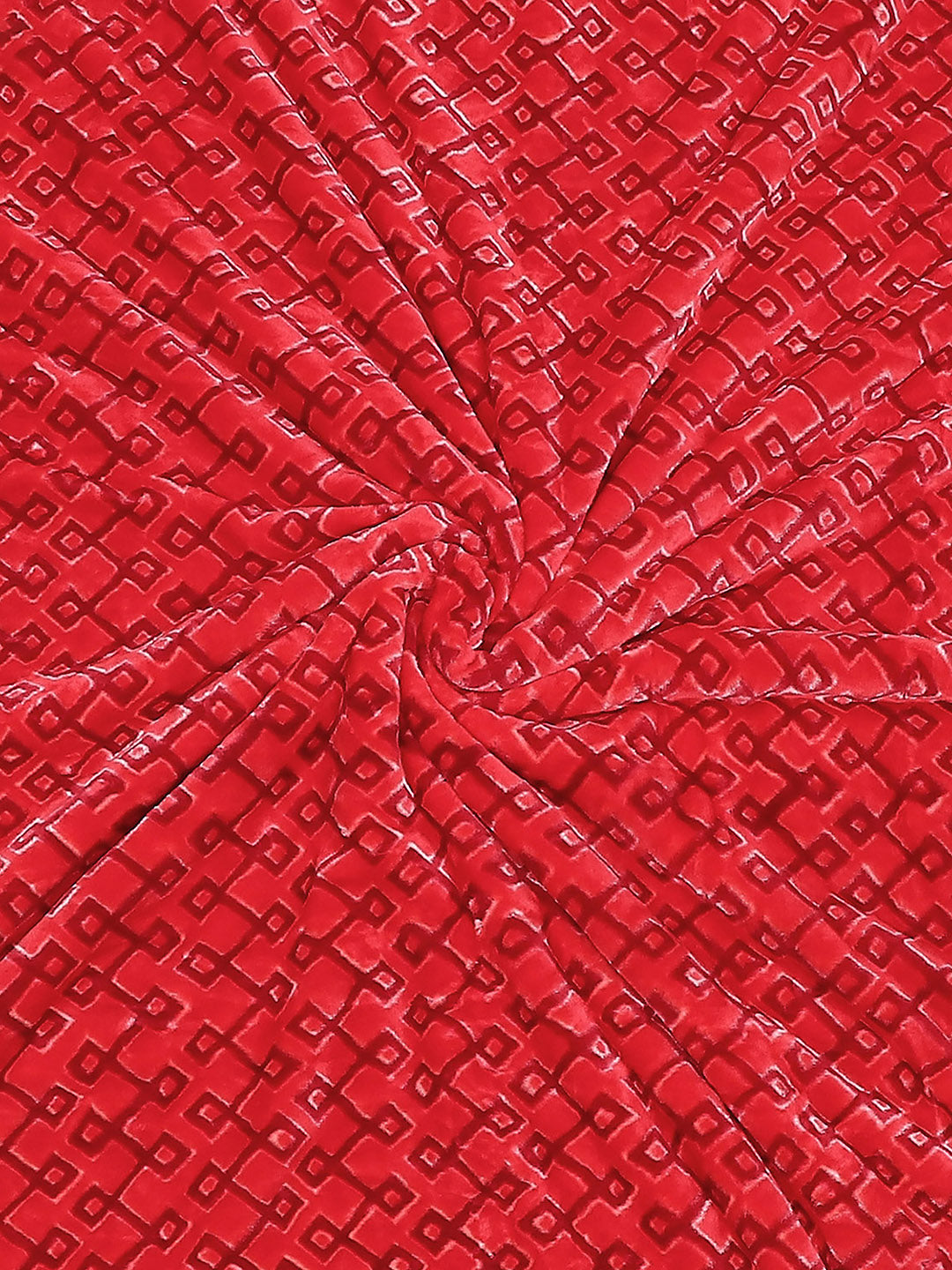 Printed Double Bed Blanket for Heavy Winter -3 Ply