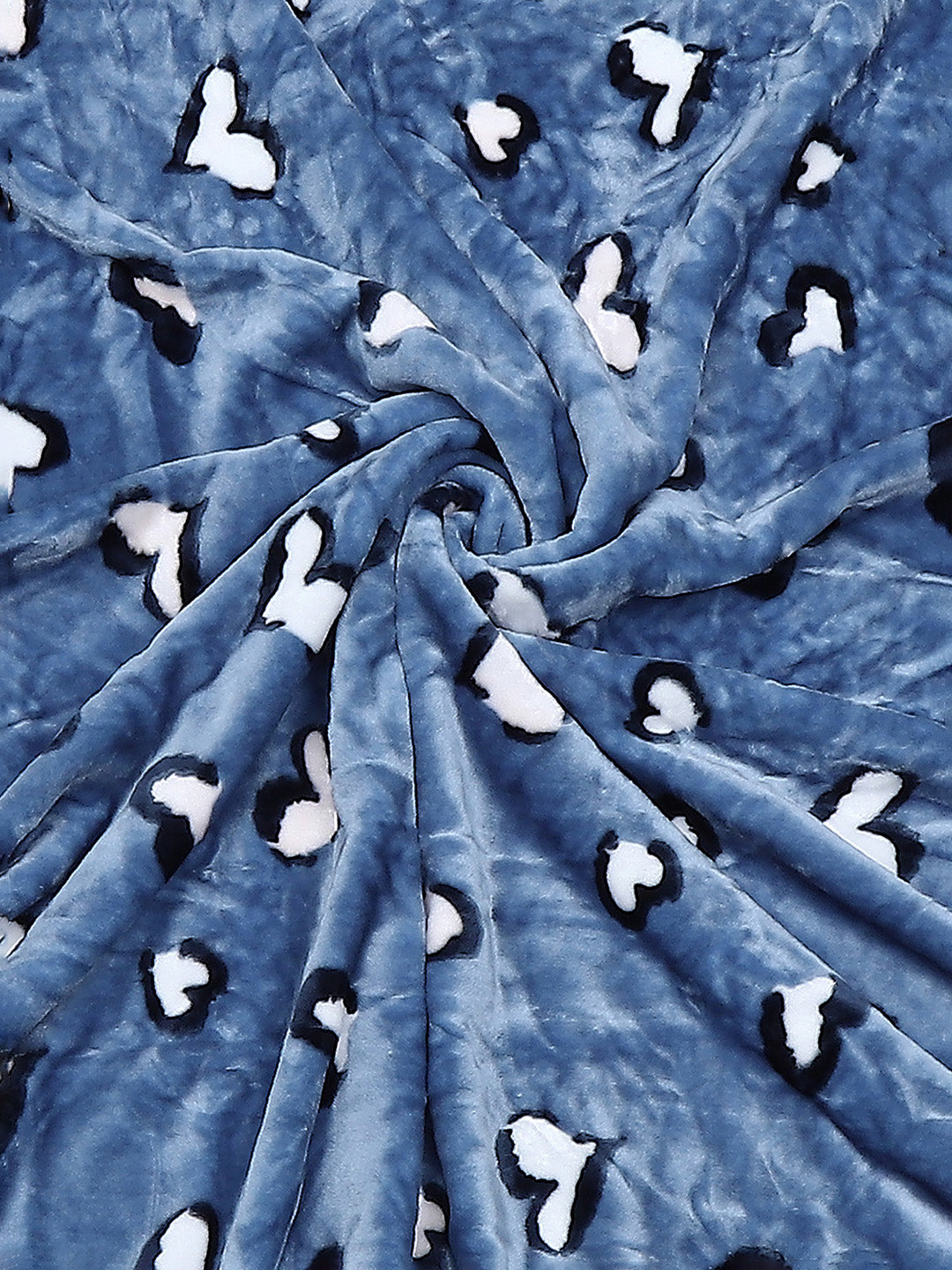 Printed Single Bed Reversible Blanket 2 Ply, 511 GSM, 1.8 kg (New Diamond)