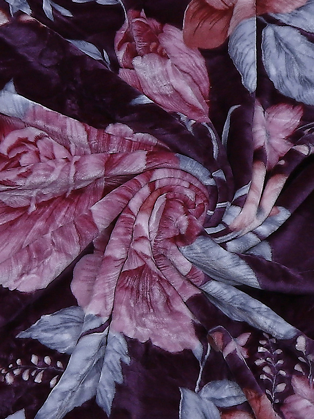 Printed Single Bed Reversible Blanket 2 Ply, 511 GSM, 1.8 kg (New Diamond)