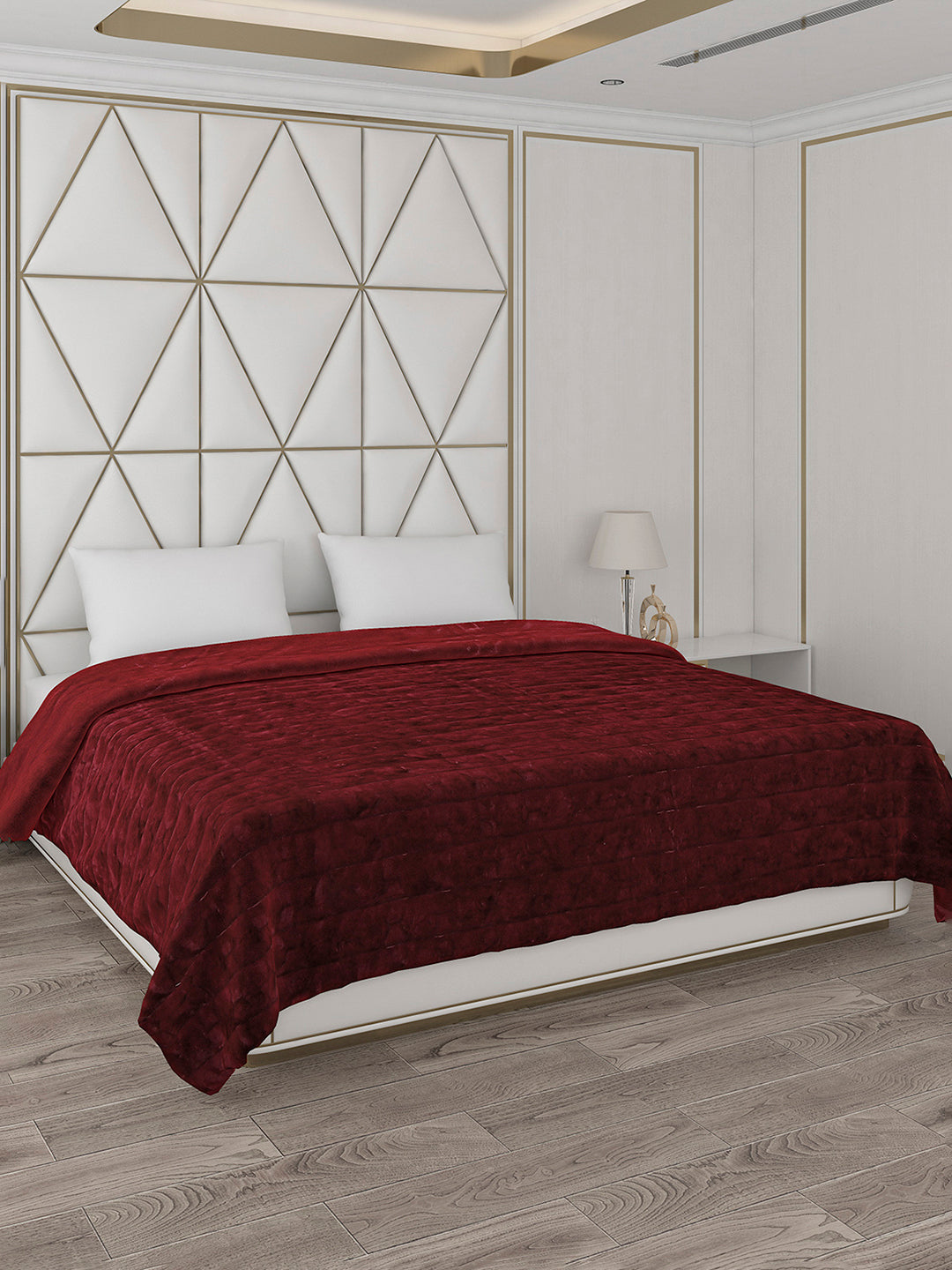 Self Design Double Bed 850 GSM Blanket Orion 2 Ply (Weight 4.5 kg)