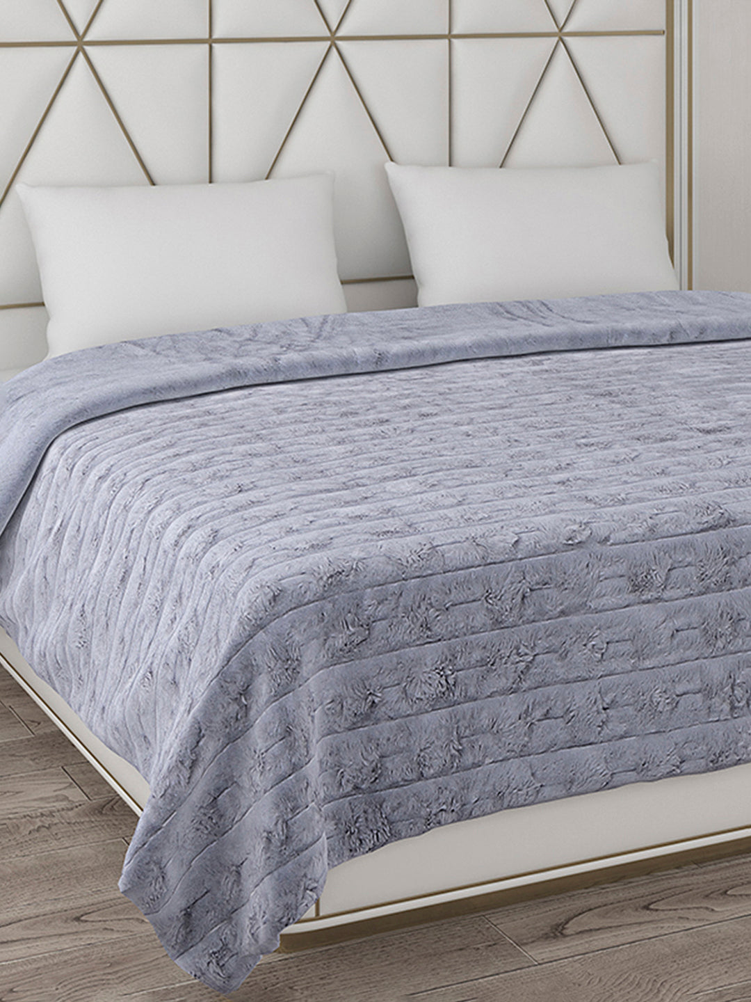 Self Design Double Bed 850 GSM Blanket Orion 2 Ply (Weight 4.5 kg)