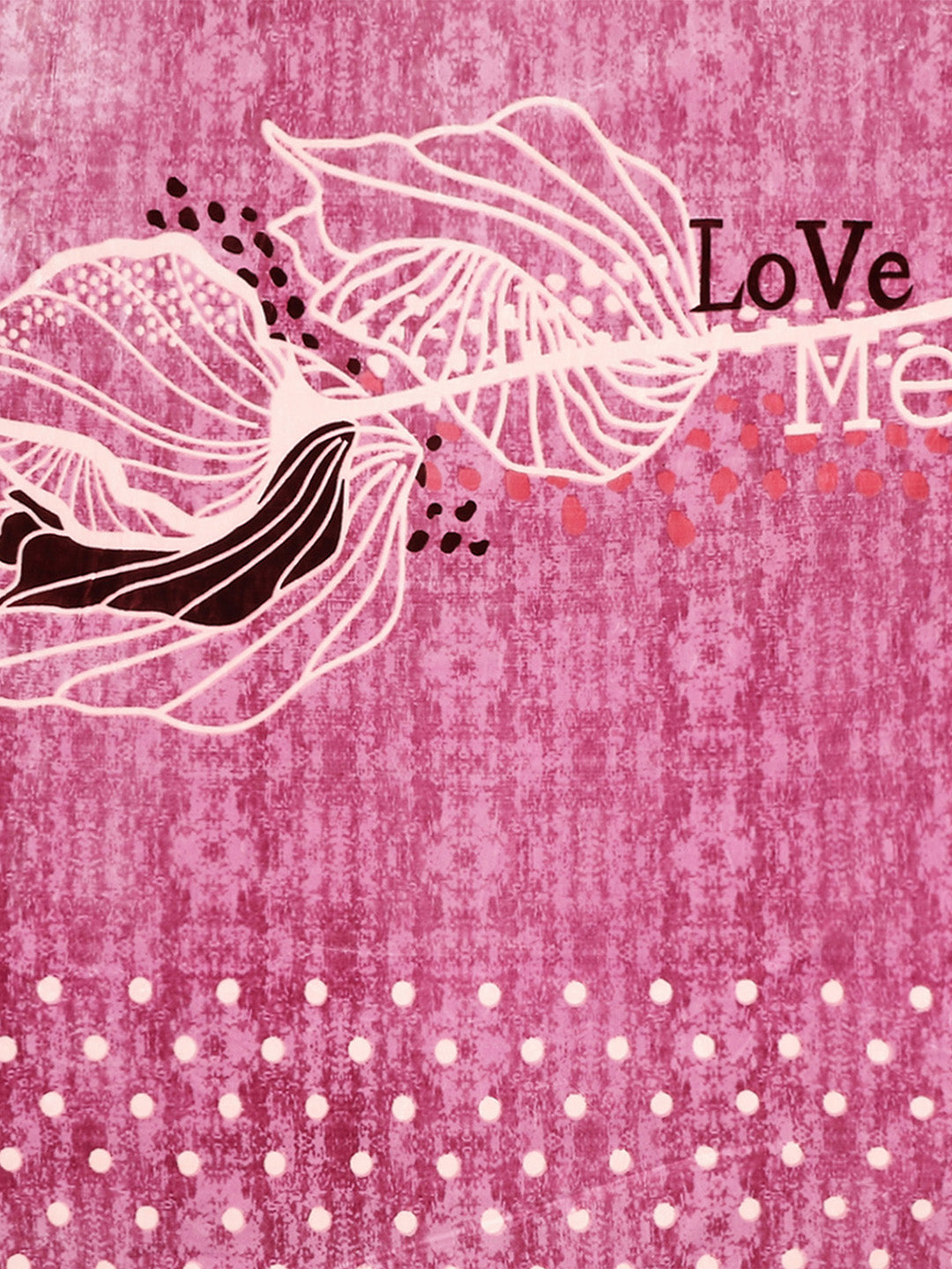 Printed Double Bed Blanket for Heavy Winter -2 Ply