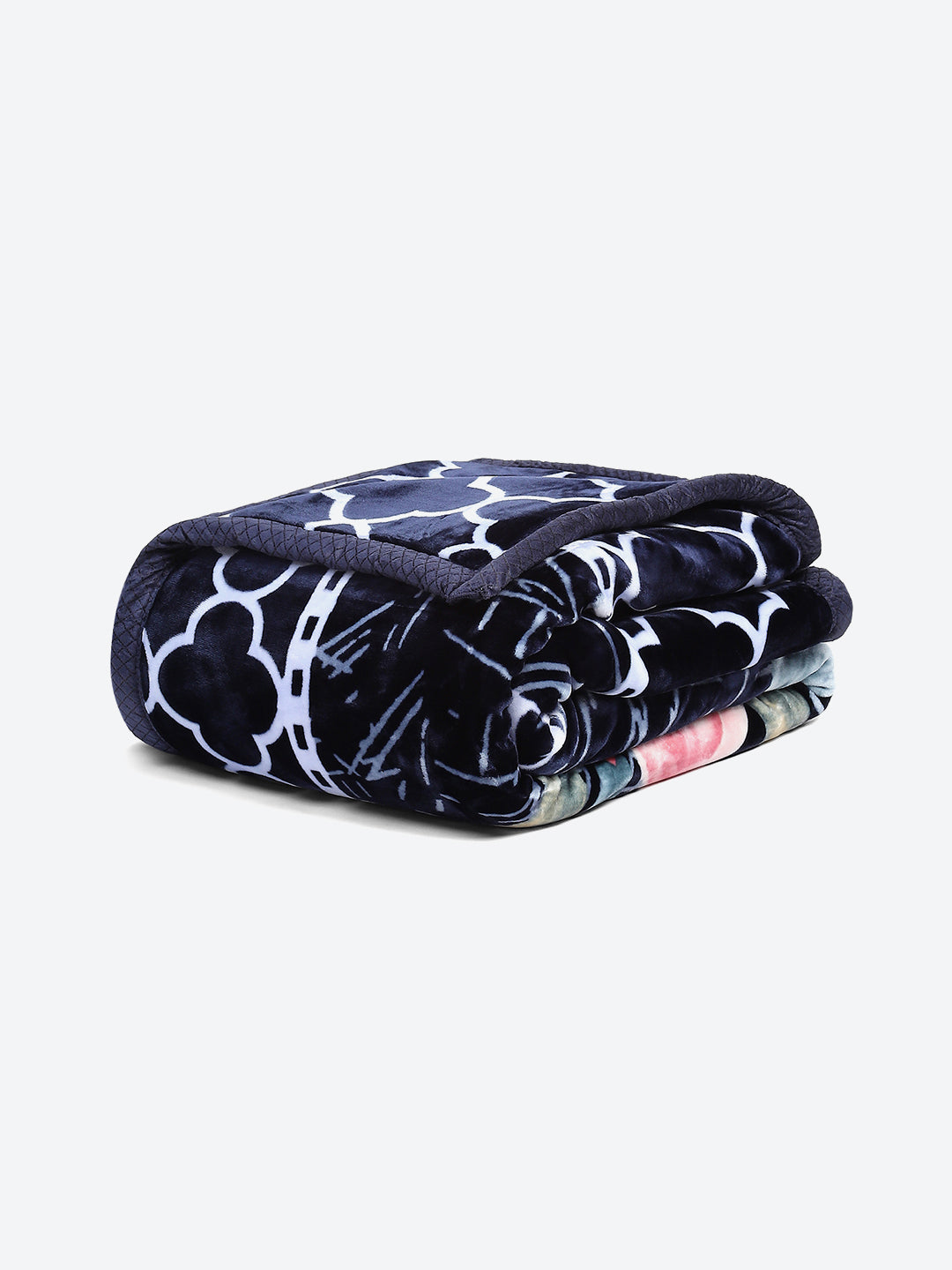 Printed Double Bed 994 GSM Blanket Parker 2 Ply (Weight 5.25 kg)