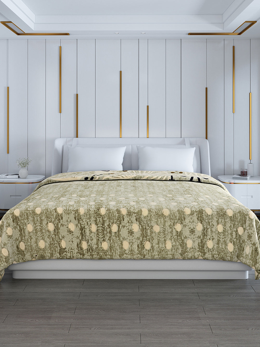 Printed Double Bed 994 GSM Blanket Parker 2 Ply (Weight 5.25 kg)