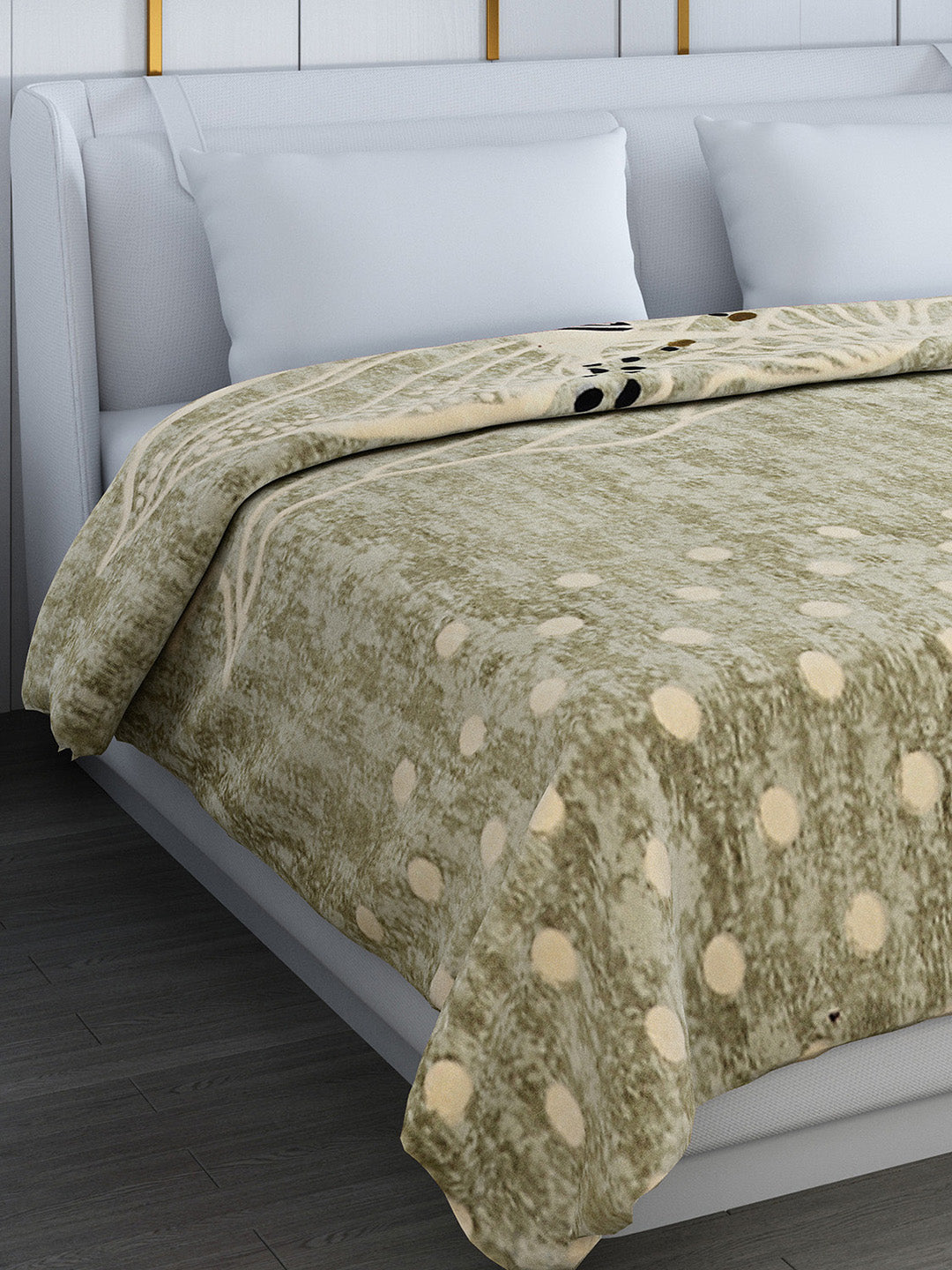 Printed Double Bed 994 GSM Blanket Parker 2 Ply (Weight 5.25 kg)
