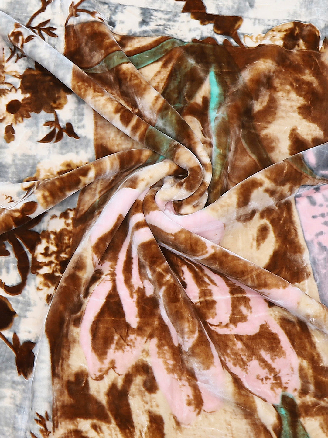 Printed Single Bed Blanket for Heavy Winter -2 Ply