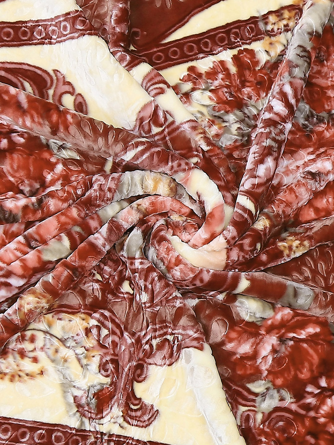 Printed Double Bed 850 GSM Blanket for Heavy Winter -2 Ply (Weight 4.5 kg)