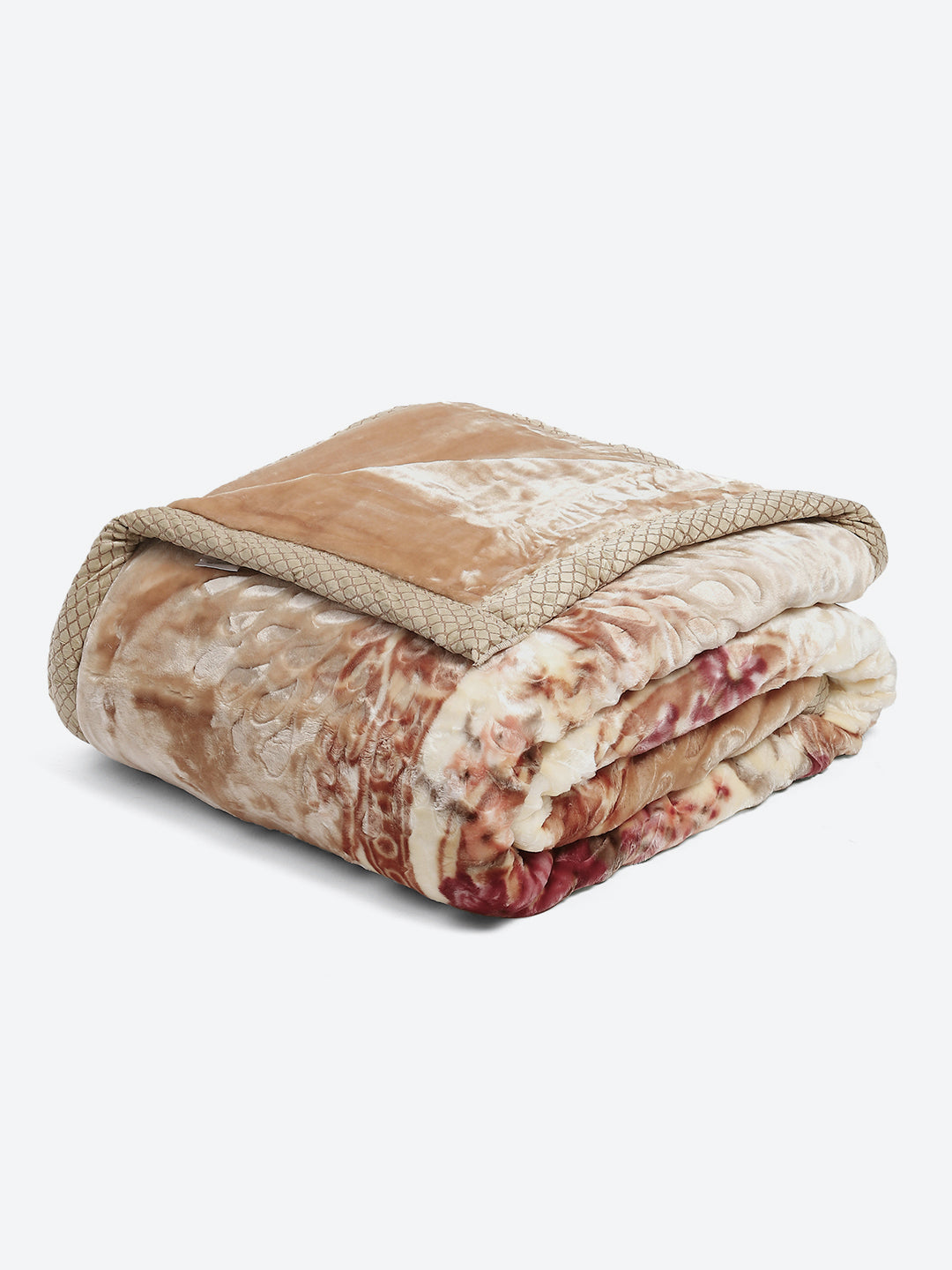 Printed Double Bed 850 GSM Blanket for Heavy Winter -2 Ply (Weight 4.5 kg)