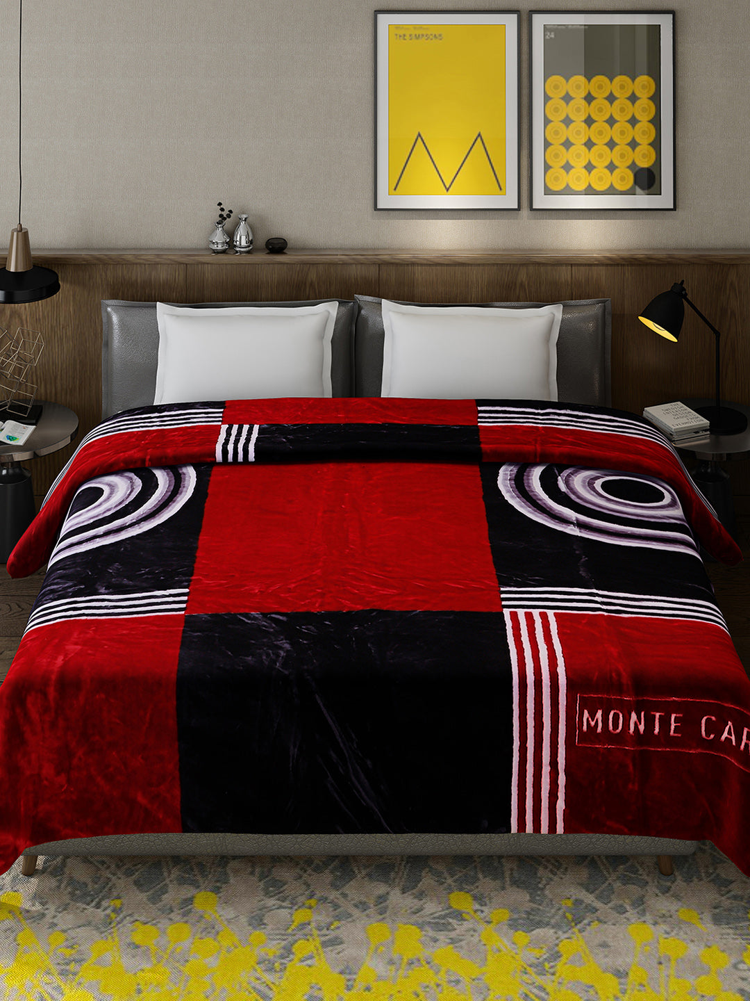 Printed Double Bed 757 GSM Blanket Pride 2 Ply (Weight 4 kg)