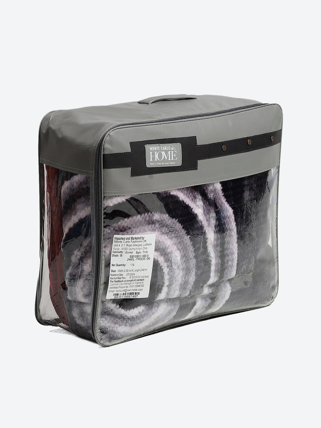 Printed Double Bed 757 GSM Blanket Pride 2 Ply (Weight 4 kg)