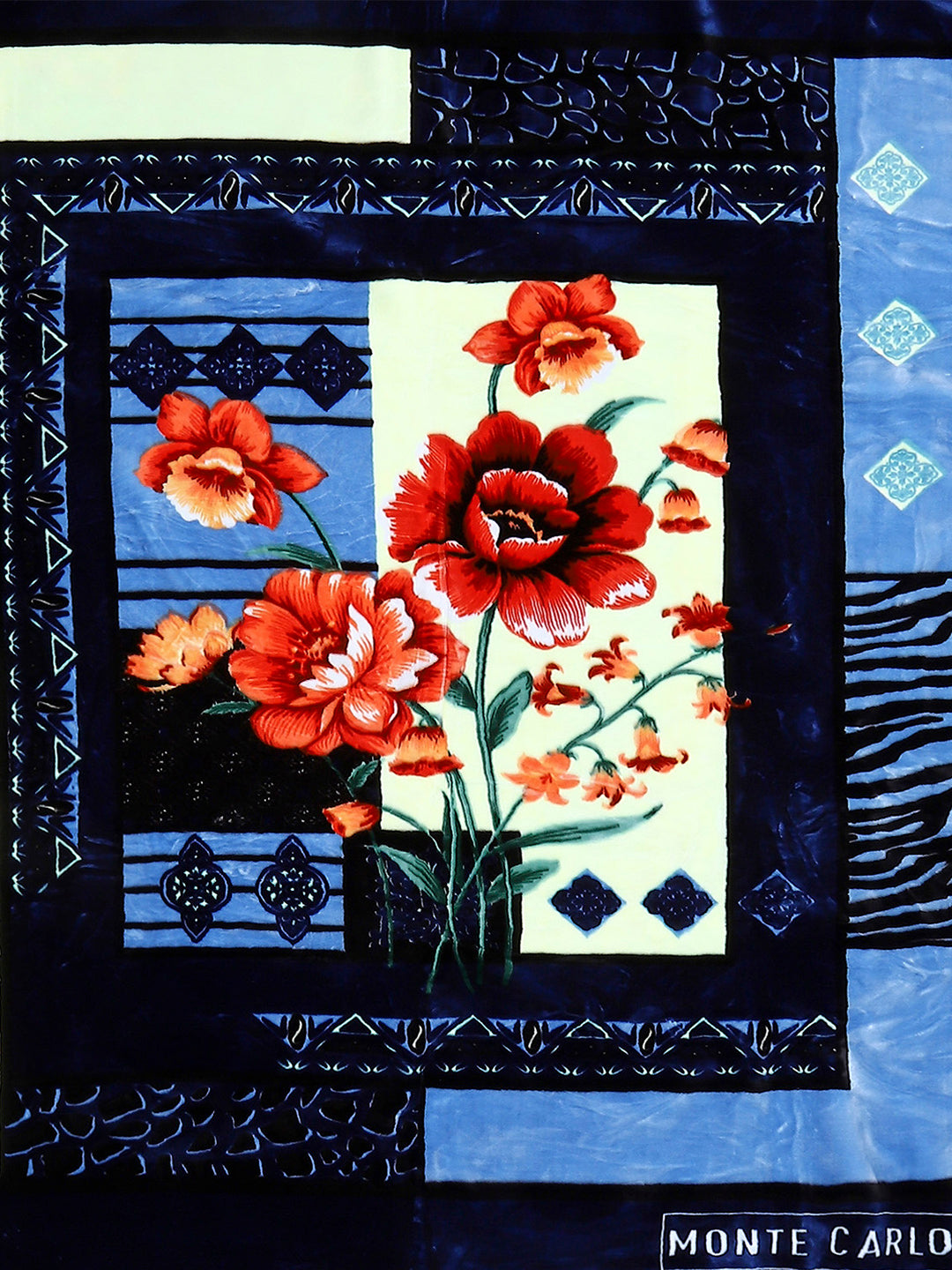 Printed Double Bed Blanket for Heavy Winter -2 Ply