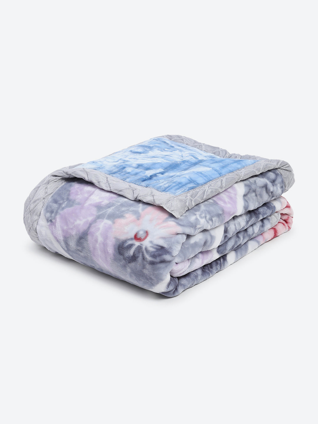 Printed Double Bed 550 GSM Blanket for Mild Winter -2 Ply (Weight 3 kg)