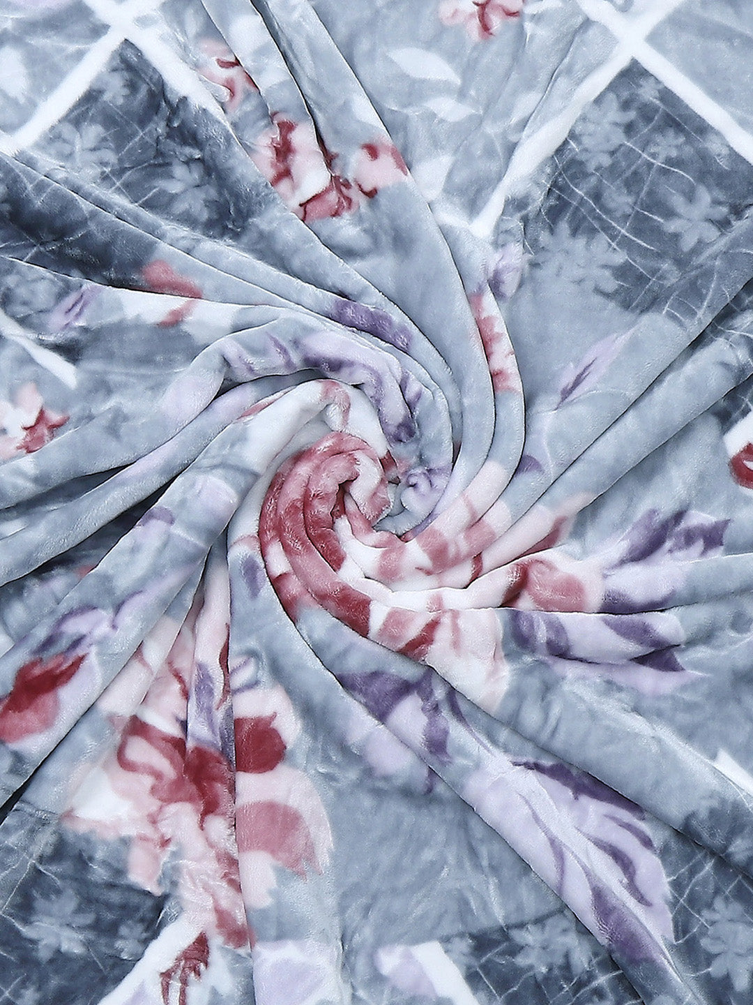 Printed Double Bed 550 GSM Blanket for Mild Winter -2 Ply (Weight 3 kg)