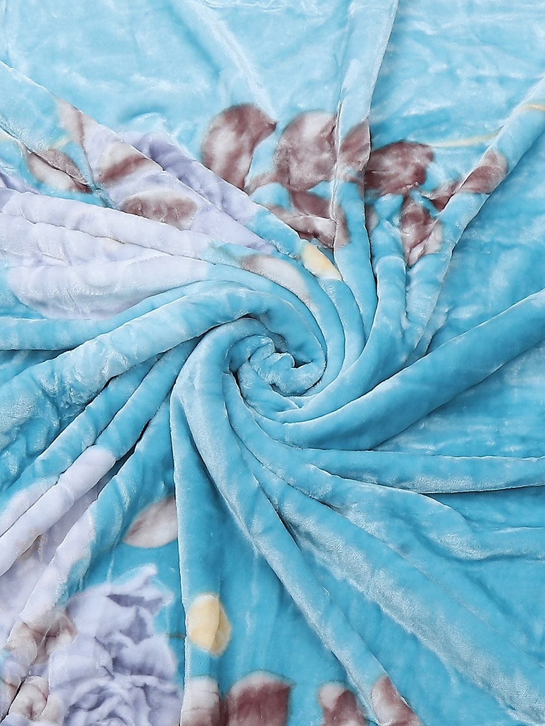 Printed Double Bed 550 GSM Blanket for Mild Winter -2 Ply (Weight 3 kg)