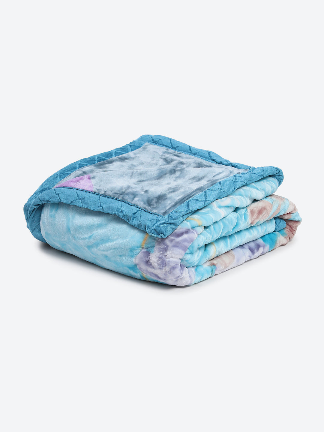 Printed Double Bed 550 GSM Blanket for Mild Winter -2 Ply (Weight 3 kg)