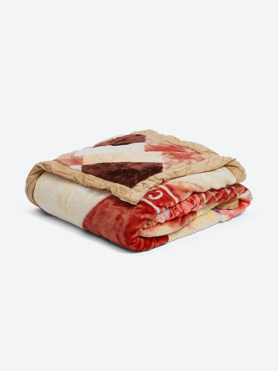 Printed Double Bed 550 GSM Blanket for Mild Winter -2 Ply (Weight 3 kg)