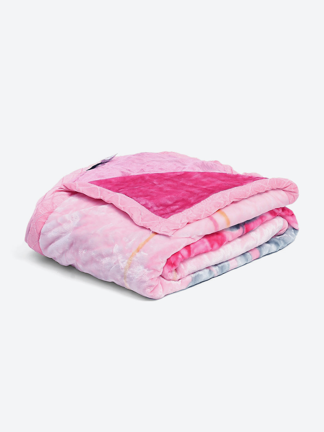 Printed Double Bed 550 GSM Blanket for Mild Winter -2 Ply (Weight 3 kg)