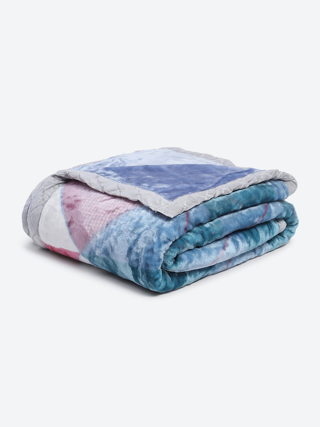 Printed Double Bed 550 GSM Blanket for Mild Winter -2 Ply (Weight 3 kg)
