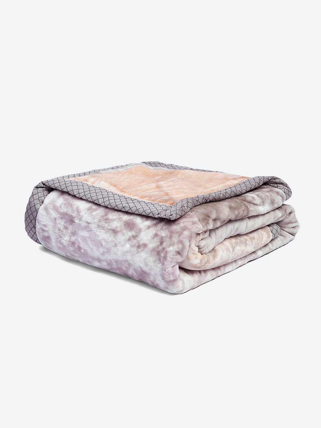 Printed Double Bed 596 GSM Blanket Samuel 2 Ply (Weight 3.15 kg)