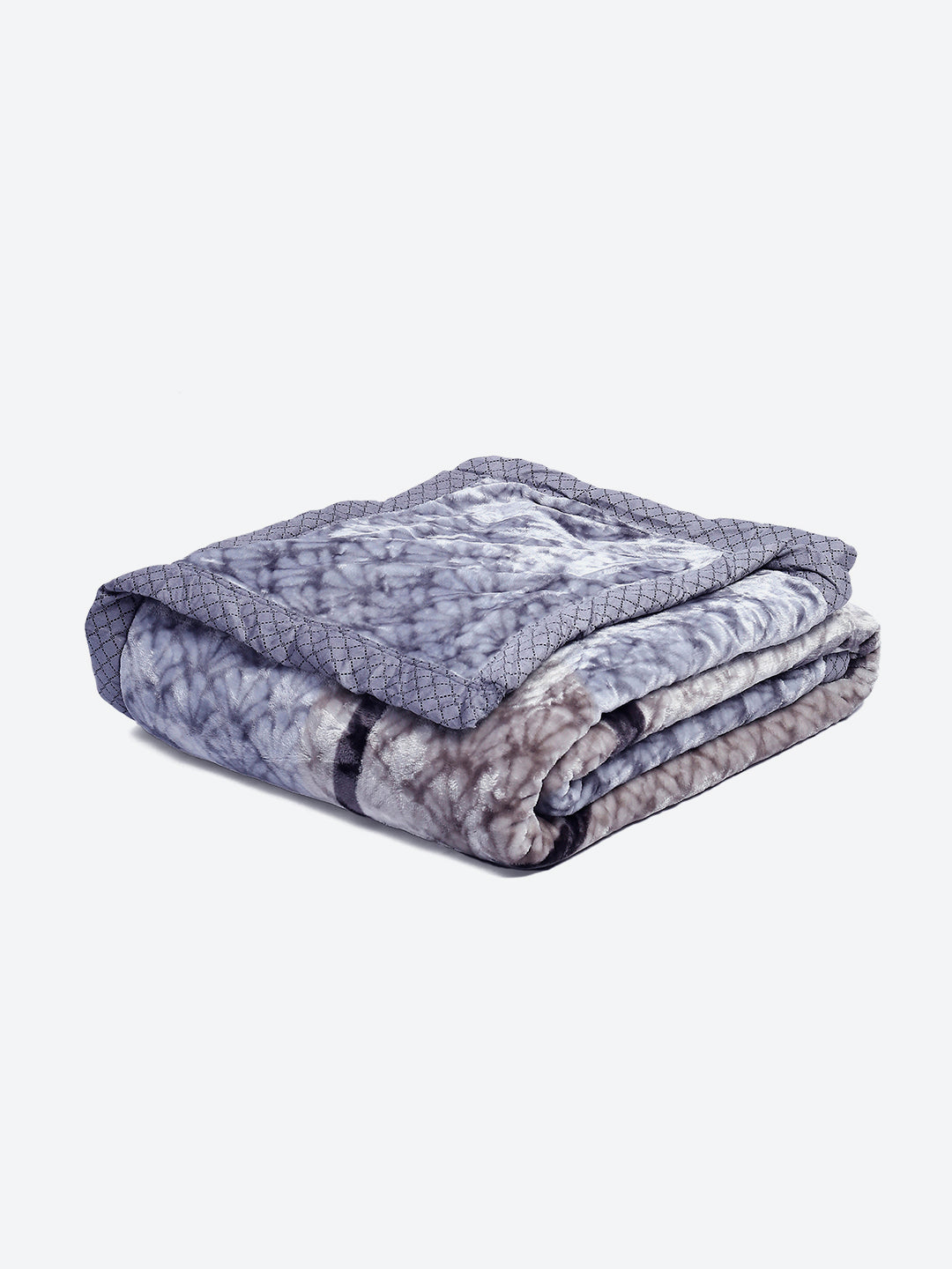 Printed Double Bed 596 GSM Blanket Samuel 2 Ply (Weight 3.15 kg)