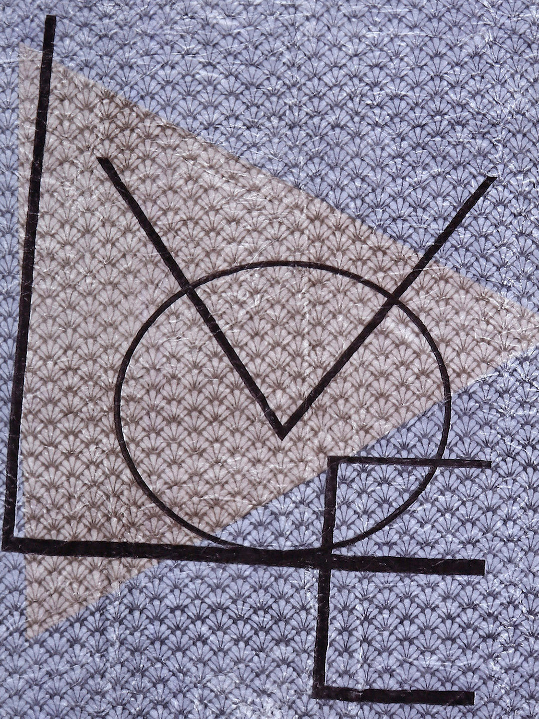 Printed Double Bed 596 GSM Blanket Samuel 2 Ply (Weight 3.15 kg)