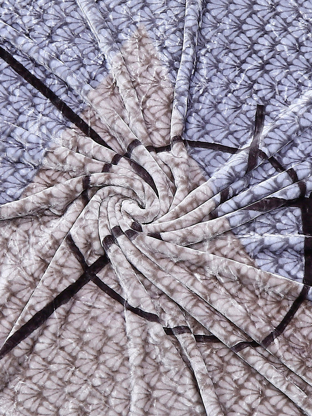 Printed Double Bed 596 GSM Blanket Samuel 2 Ply (Weight 3.15 kg)