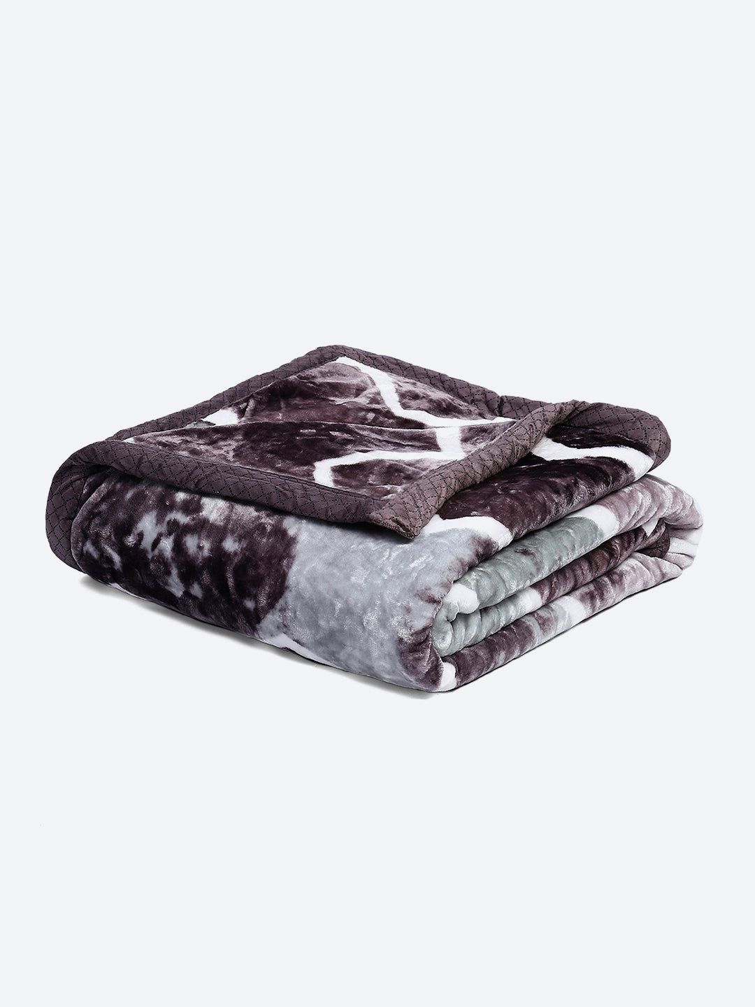 Printed Double Bed 596 GSM Blanket Samuel 2 Ply (Weight 3.15 kg)