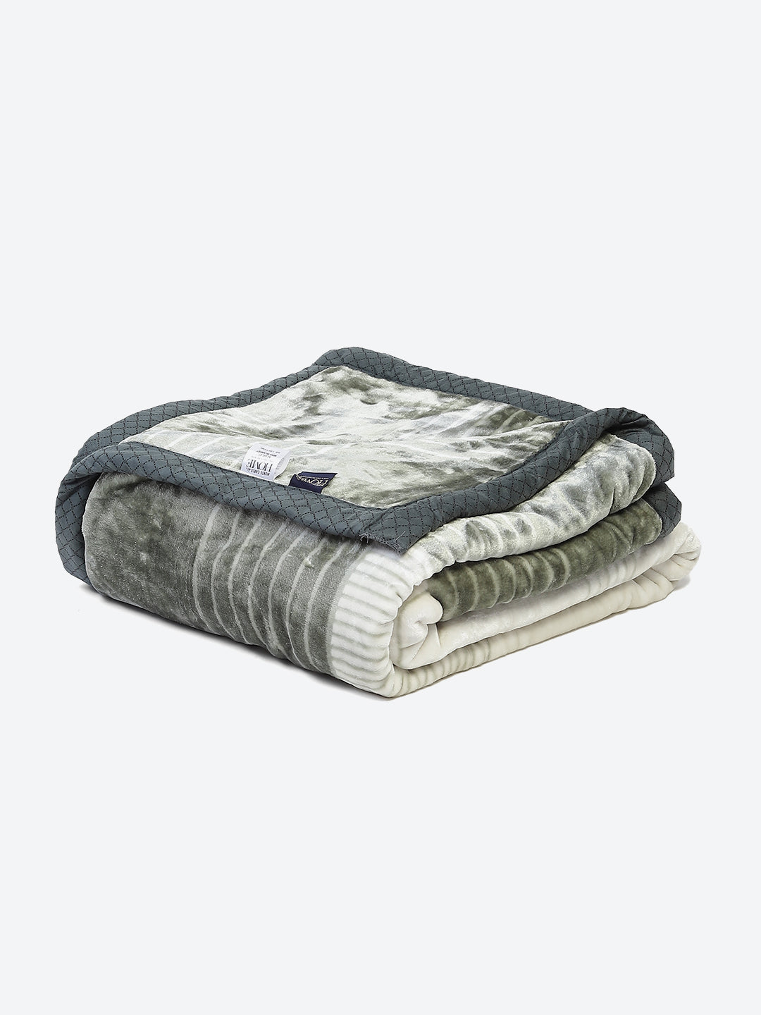 Printed Double Bed 795 GSM Blanket Scarlet 2 Ply (Weight 4.2 kg)