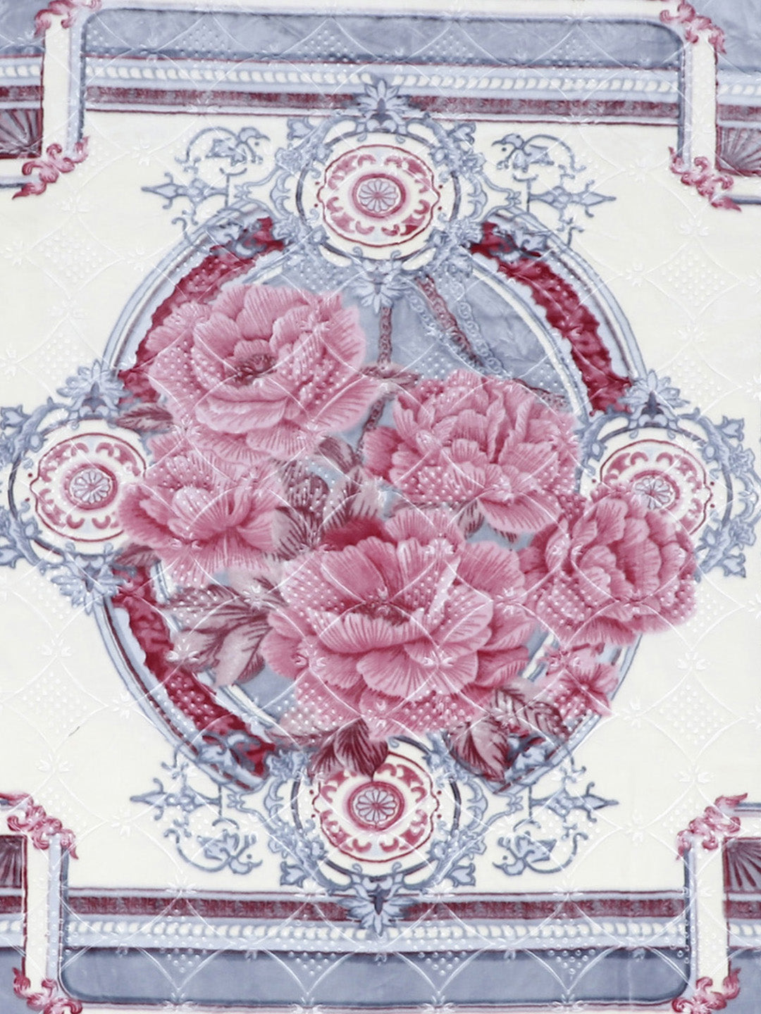 Printed Double Bed Blanket for Heavy Winter -2 Ply