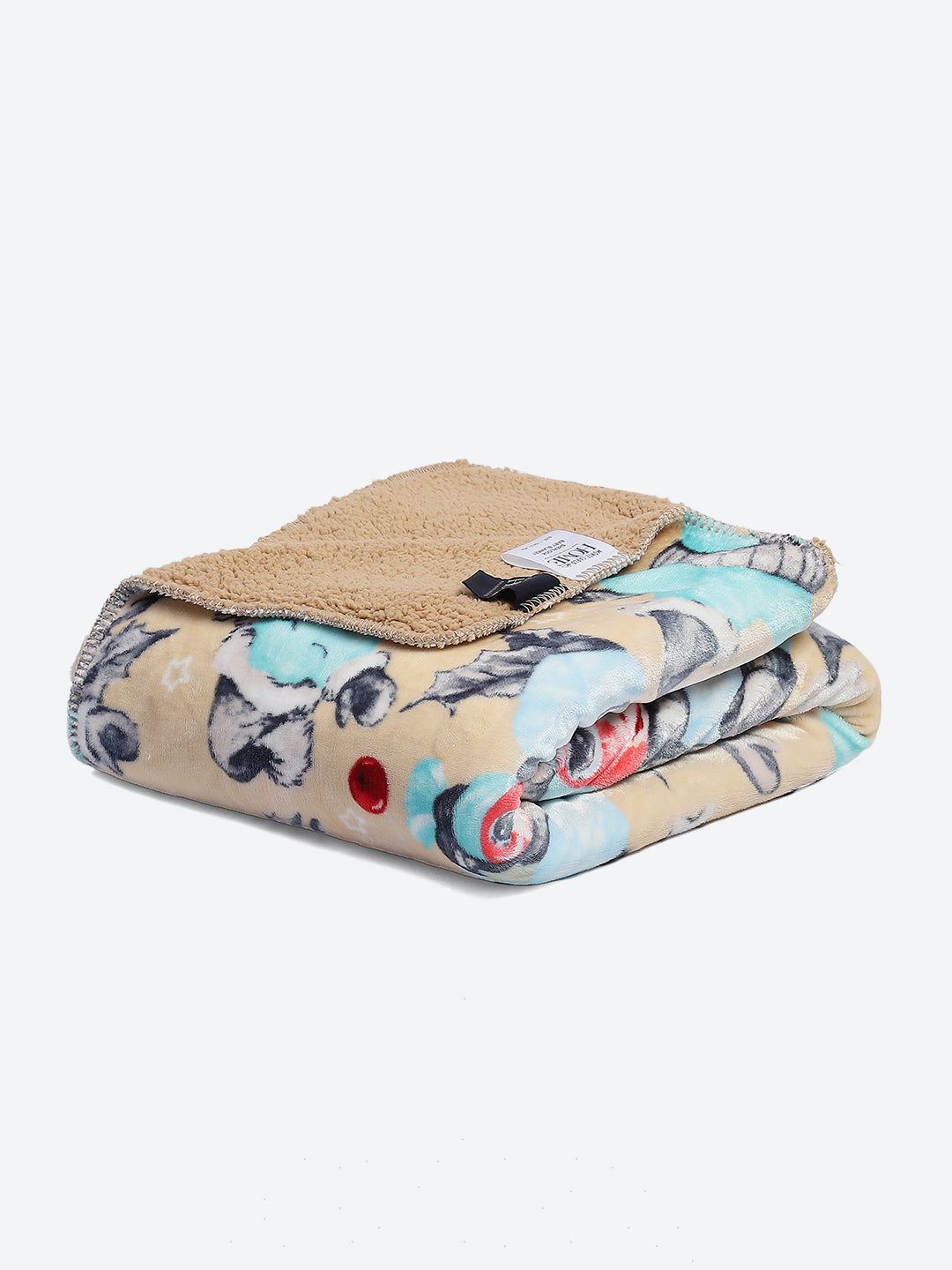 Printed Baby Blanket 2 Ply, 519 GSM, Weight 0.8 kg (Sherlock)