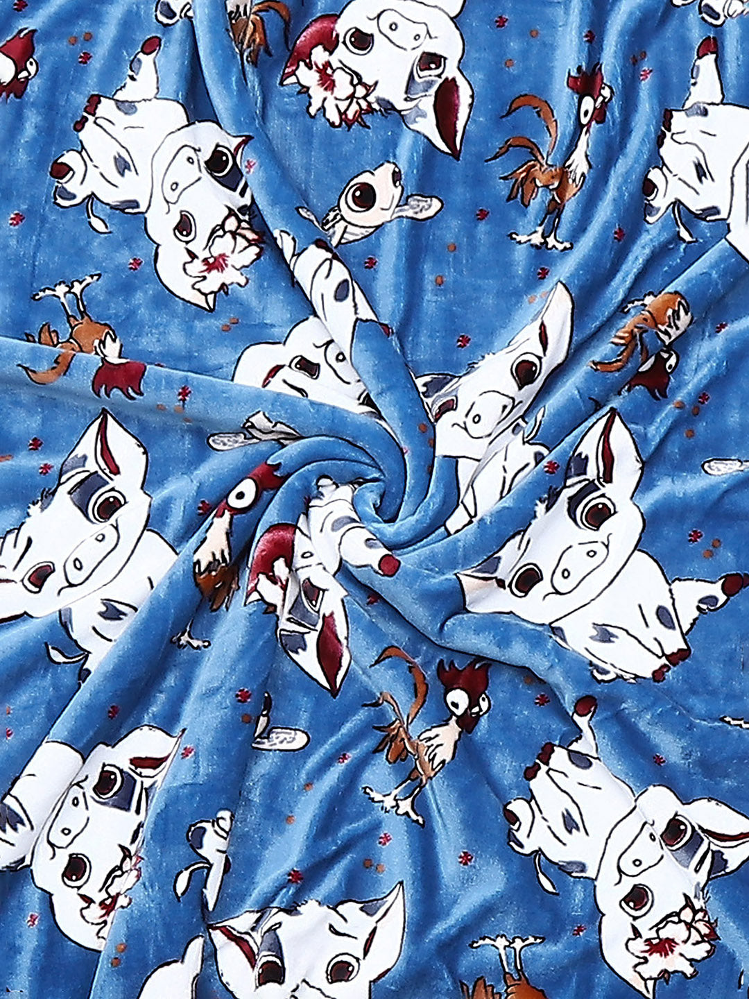 Printed Baby Blanket 2 Ply, 519 GSM, Weight 0.8 kg (Sherlock)