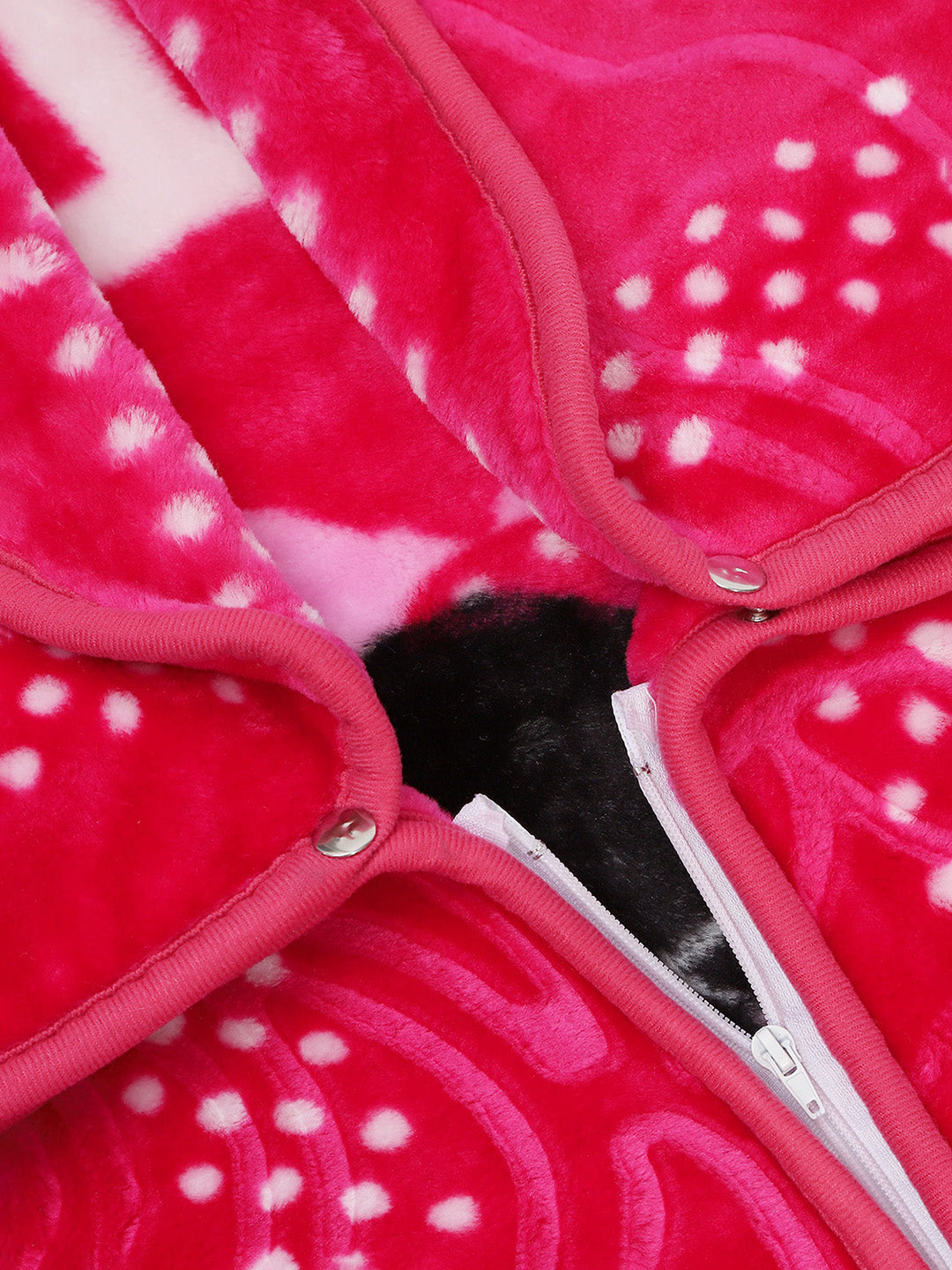 Printed Baby Blanket For Winter 1 Ply, 625 GSM, Weight 0.55 kg (Toddler)