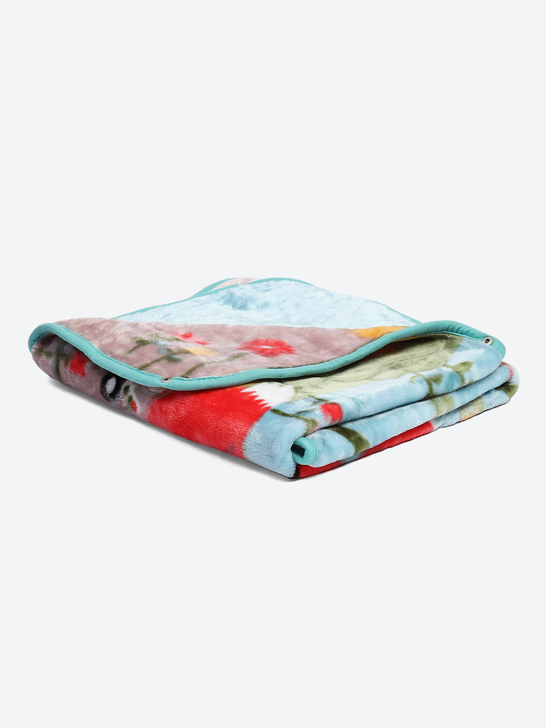 Printed Baby Blanket For Winter 1 Ply, 625 GSM, Weight 0.55 kg (Toddler)