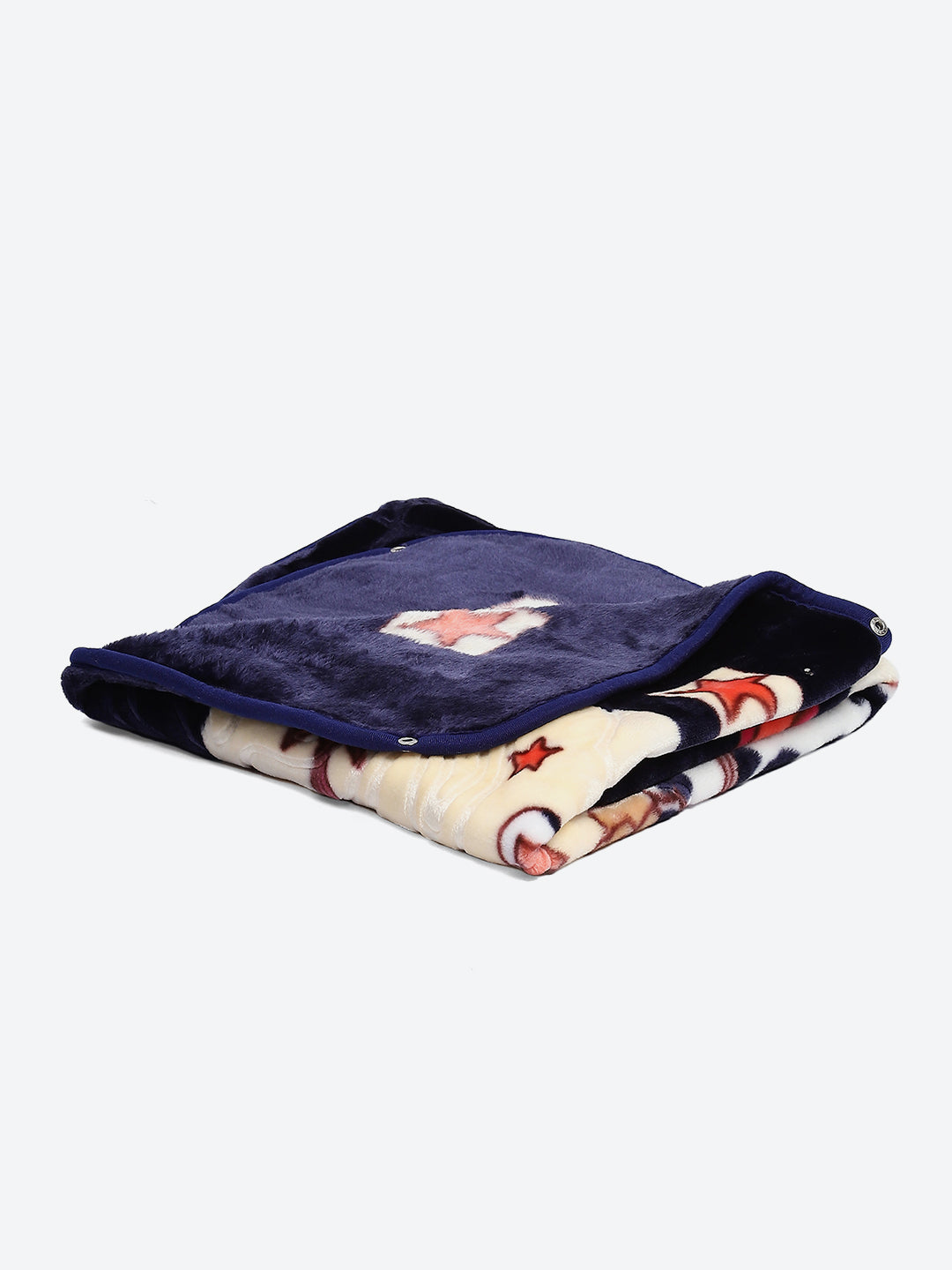 Printed Baby Blanket For Winter 1 Ply, 625 GSM, Weight 0.55 kg (Toddler)