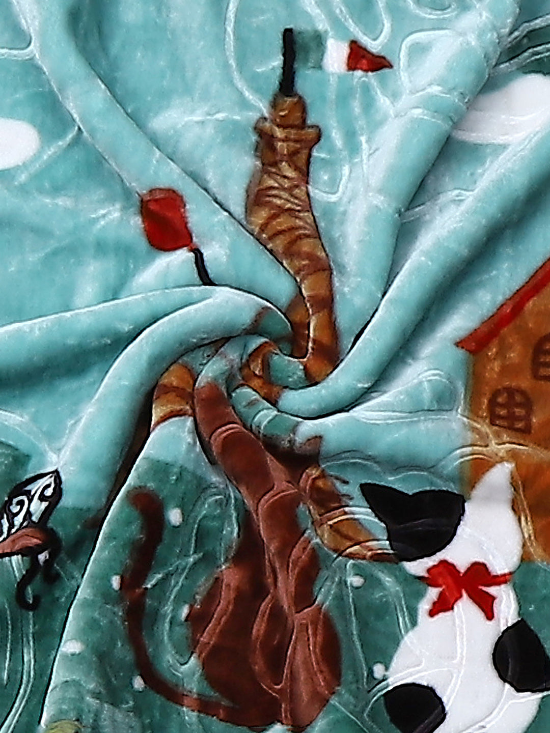 Printed Baby Blanket For Winter 1 Ply, 625 GSM, Weight 0.55 kg (Toddler)