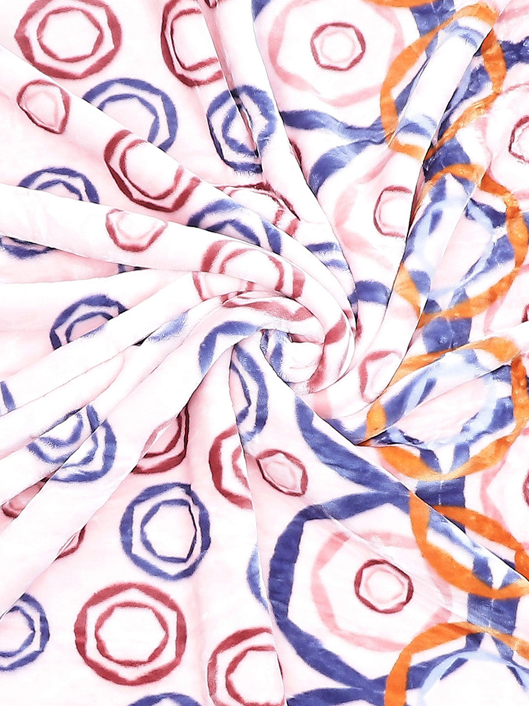 Printed Double Bed Reversible Blanket 2 Ply, 853 GSM, 4.5 kg (Tohfa)