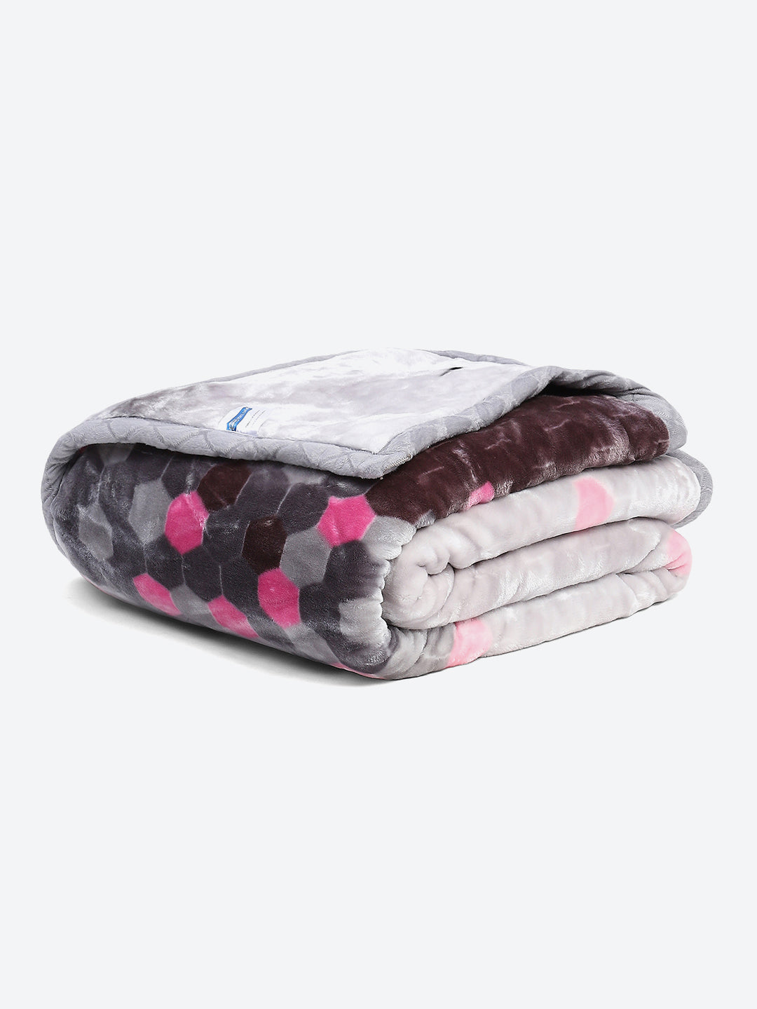 Printed Double Bed Reversible Blanket 2 Ply, 853 GSM, 4.5 kg (Tohfa)