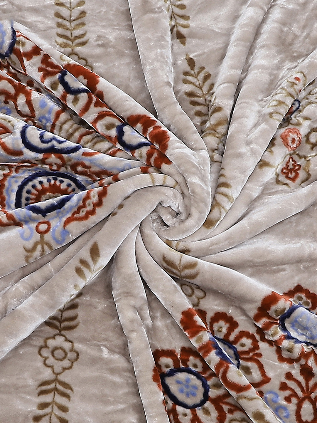 Printed Double Bed Reversible Blanket 2 Ply, 853 GSM, 4.5 kg (Tohfa)