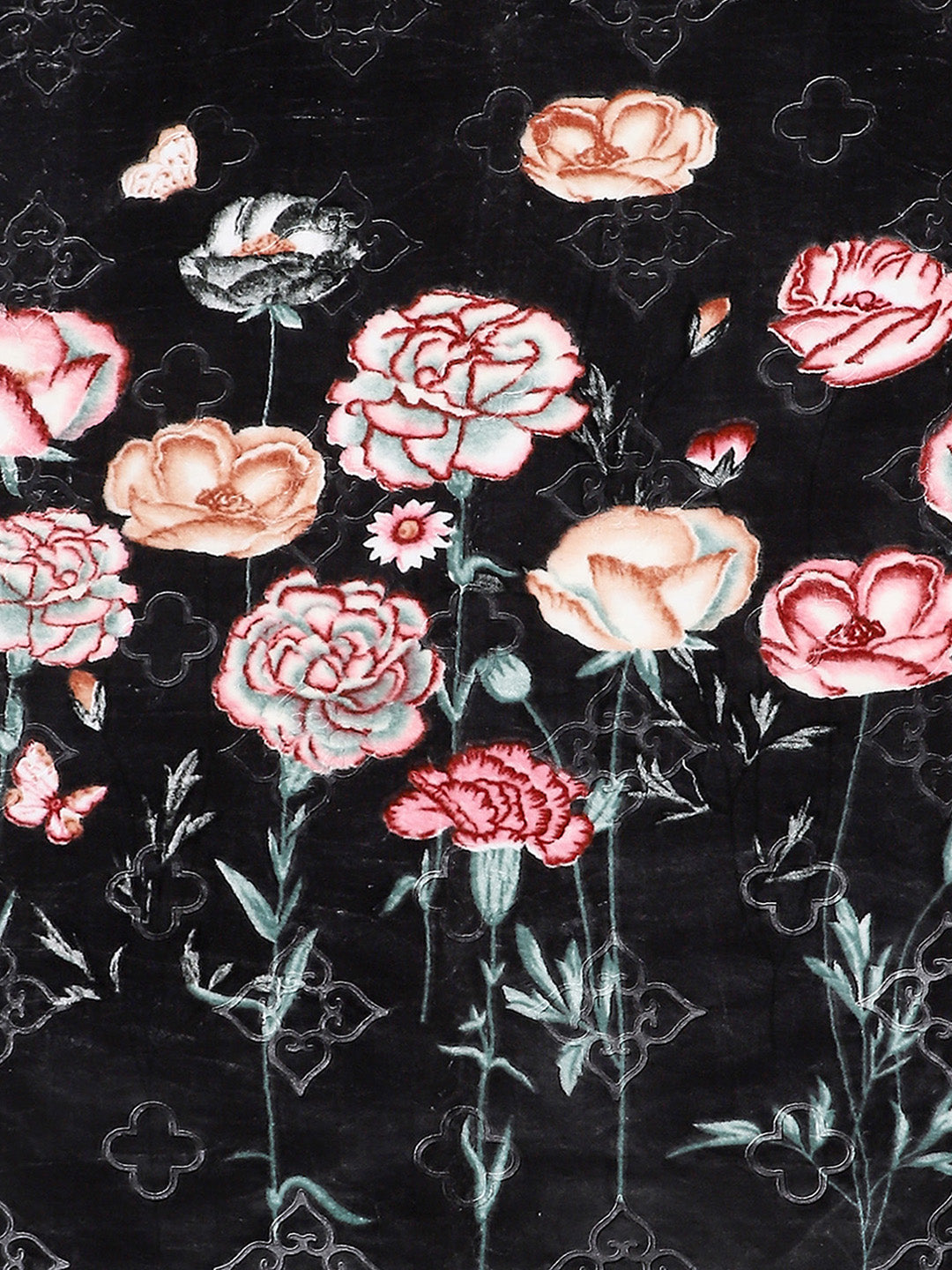 Printed Double Bed Reversible Blanket 2 Ply, 910 GSM, 4.8 kg (Vista)