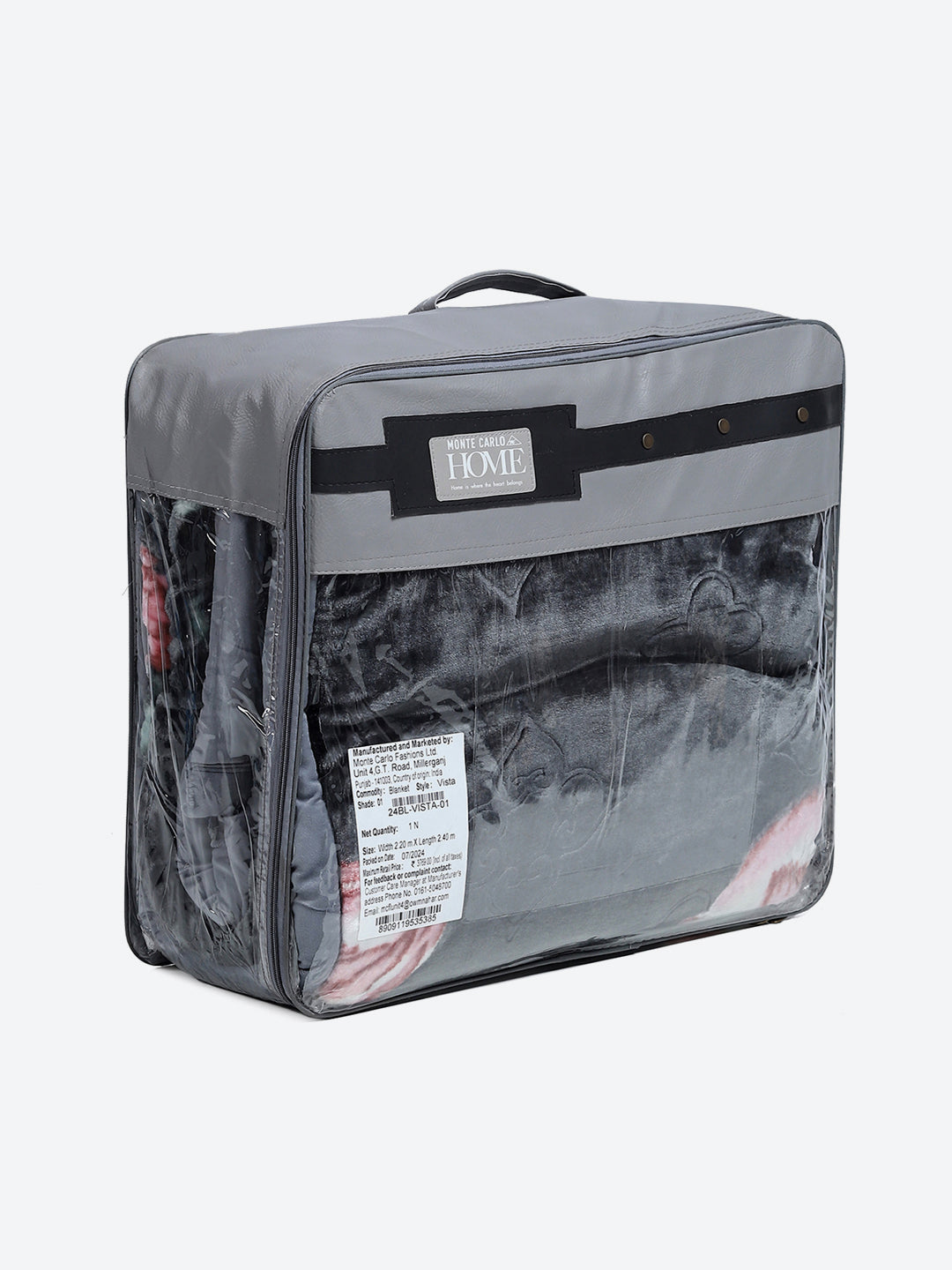 Printed Double Bed 909 GSM Blanket for Heavy Winter -2 Ply (Weight 4.8 kg)