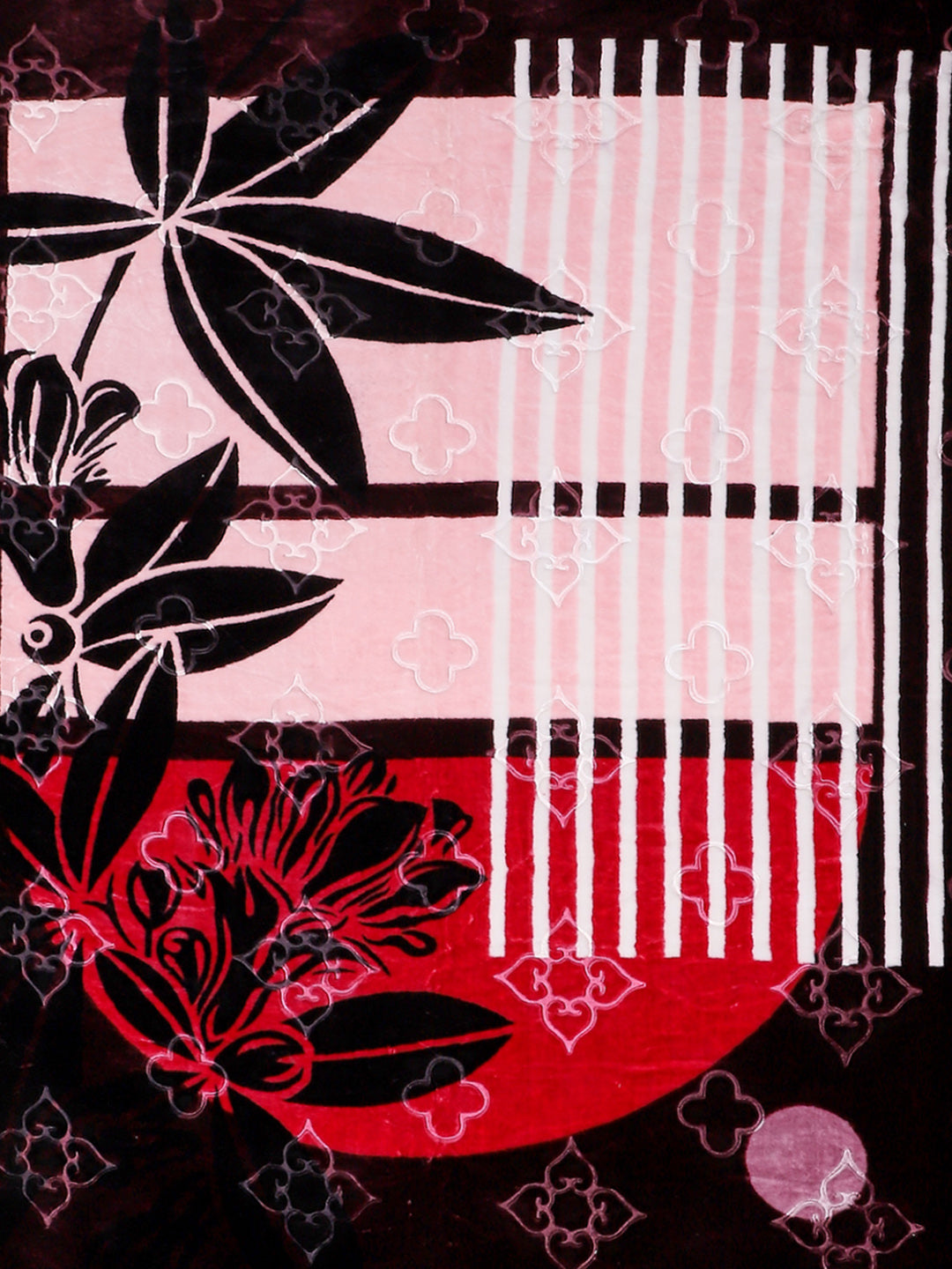 Printed Double Bed Reversible Blanket 2 Ply, 910 GSM, 4.8 kg (Vista)